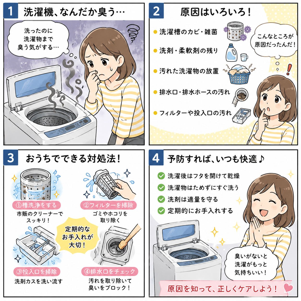 洗濯機のにおい